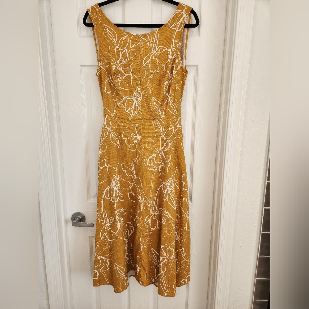 Sleeveless Midi Casual Dress